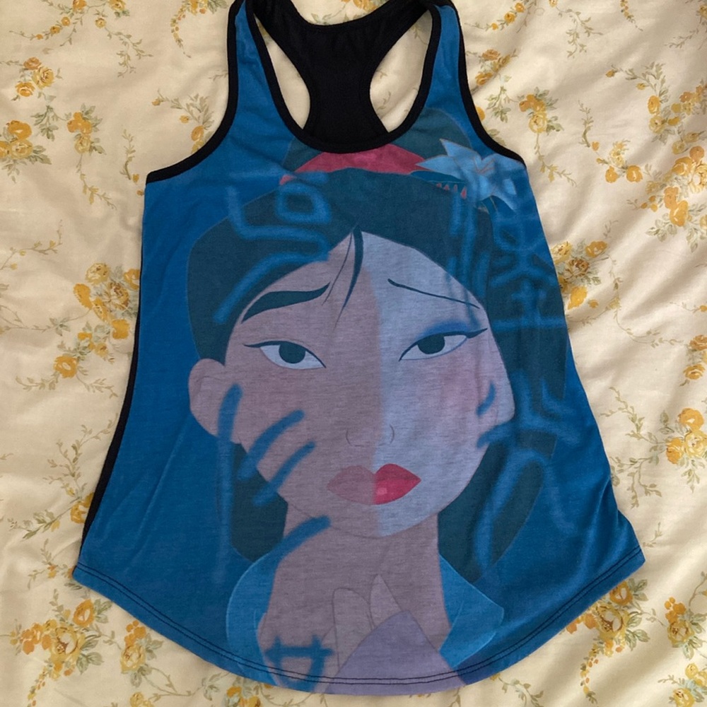 Disney Hot Topic Mulan Tank Top XS